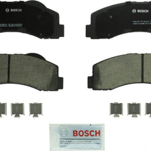 Bosch BC1414 QuietCast Premium Ceramic Disc Brake Pad Set For: Ford Expedition, F-150; Lincoln Navigator, Front