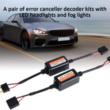 Duokon 2Pcs LED Decoder Headlight Decoder Canbus Error Free Warning Canceller for H7