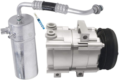 RYC Remanufactured AC Compressor Kit KT AE82