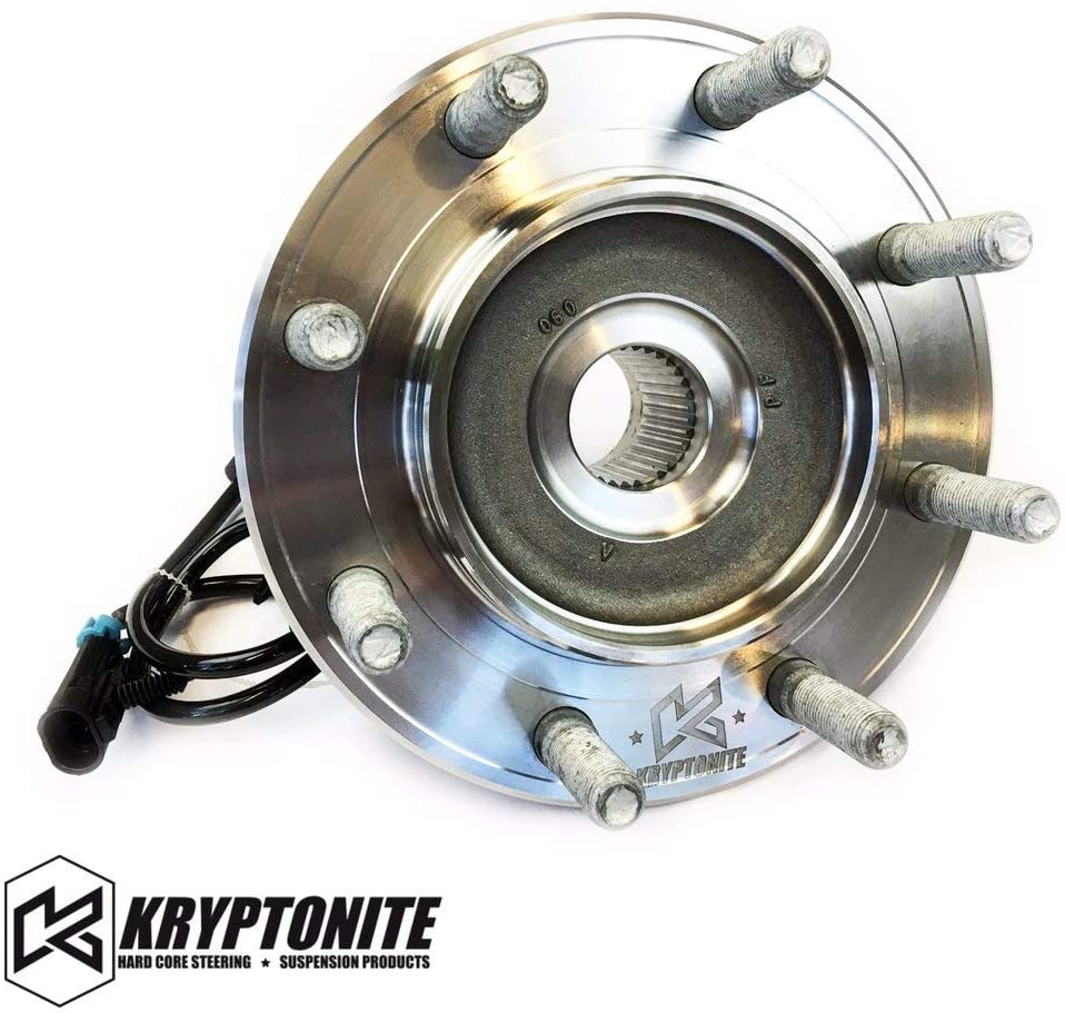 Kryptonite 8 Lug Replacement Wheel Bearing Compatible with 2011-2019 Chevy/GMC Silverado/Sierra 2500HD/3500HD SRW & DRW (11-19 GM Truck 2500/3500 SRW 4WD)