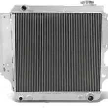 OzCoolingParts 4 Row Core Aluminum Radiator for 1987-2006 88 89 90 91 92 93 94 95 96 97 98 99 00 01 02 03 04 05 Jeep Wrangler TJ YJ GM Chevy V8 Conversion