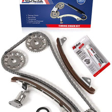 MOCA Timing Chain Kit for 2000-2006 Toyota Corolla & Toyota Celica Matrix & 2003-2006 Pontiac Vibe 1.8L L4 DOHC 16V 2ZZGE