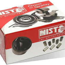 NISTO Front Upper Lower Control Arm Bushing Compatible with for 1995-2004 Toyota Tacoma 4WD/ 2WD with Prerunner