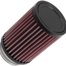 K&N Universal Clamp-On Air Filter: High Performance, Premium, Washable, Replacement Engine Filter: Flange Diameter: 2.5 In, Filter Height: 5 In, Flange Length: 0.625 In, Shape: Round, RD-0710