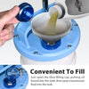 FIRSTINFO 6.5 Liter Manual ATF Refill System Dispenser Auto Transmission Fluid Oil and Liquid Refill Pump Kit with 8-Piece ATF Filler Adapters