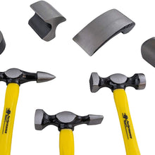 7 Piece Hammer & Dolly Set Auto Body Repair Kit New