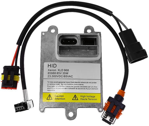 QKPARTS 1x D1S D1R D1C Ballast Replacement Stock Light 35W with AMP Cable