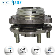 Detroit Axle - Front Wheel Hub & Bearing Assembly Replacement for Nissan Altima Maxima Quest Pathfinder Murano/Infiniti JX35 QX60