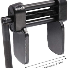 Qiilu Disc Brake Spreader, 0-70mm Disc Brake Pad Installer Spreader Separator Piston Auto Car Caliper Tool