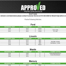 Approved Performance F14442P - [Front] Set of Carbon Fiber Impregnated Brake Pads