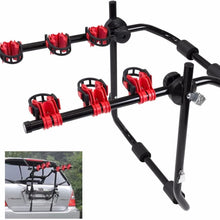 MTN Gearsmith New 3 Bike Trunk-Mount Hatchback SUV or Car Sport Bicycle Carrier Pannier Rack