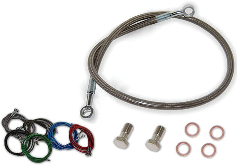 Streamline Rear Brake Line (Stock) (Smoke) for 86-89 Honda TRX250R