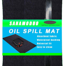 Sahamoduo Oil Spill Mat (36"x 72"), Premium Absorbent Garage Floor Oil Mat – Reusable – Oil Pad Contains Liquids, Protects Garage Floor Surface
