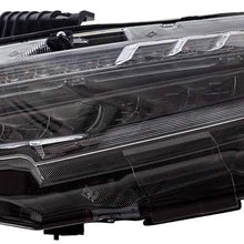 Brock Replacement Driver LED Headlight Compatible with 16-19 Civic