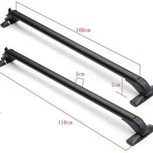 SHZICMY 2Pcs Car Top Roof Rack Bars Luggage Cargo Carrier Rack Anti Theft Car Roof Bars Adjustable Window Frame for 11-16 Chevrolet Cruze (US Stock)