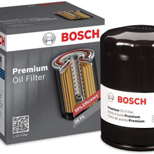 Bosch 3300 Premium FILTECH Oil Filter for Select Chevrolet, Honda, Infiniti, Kia, Mazda, Nissan + More, Black