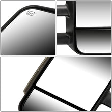 DNA Motoring TWM-021-T888-BK-SM+DM-SY-022 Pair of Towing Side Mirrors + Blind Spot Mirrors