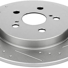 BRAKEUS Brake Rotors Kits Fit for 2009-2010 for Pontiac Vibe,2009-2019 for Toyota Corolla,2009-2013 for Toyota Matrix