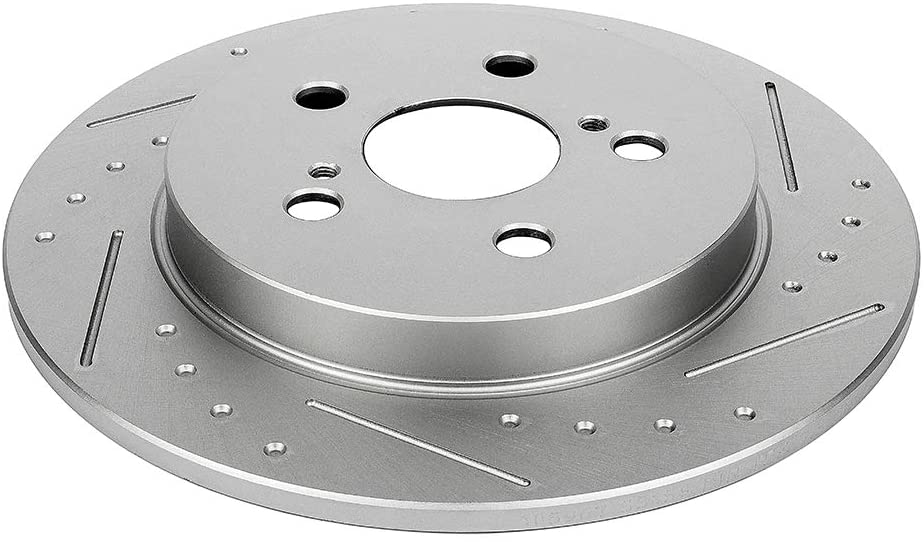 BRAKEUS Brake Rotors Kits Fit for 2009-2010 for Pontiac Vibe,2009-2019 for Toyota Corolla,2009-2013 for Toyota Matrix