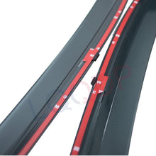 LQQDP 4pcs Smoke Tint With Chrome Trim Outside Mount Tape On/Clip On Style PVC Sun Rain Guard Vent Shade Window Visors Fit 16-20 Hyundai Tucson