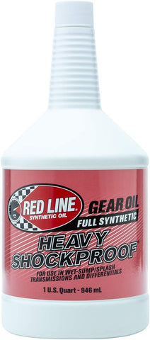 Red Line 58204-4PK Heavy ShockProof Gear Oil - 1 Quart, (Pack of 4)