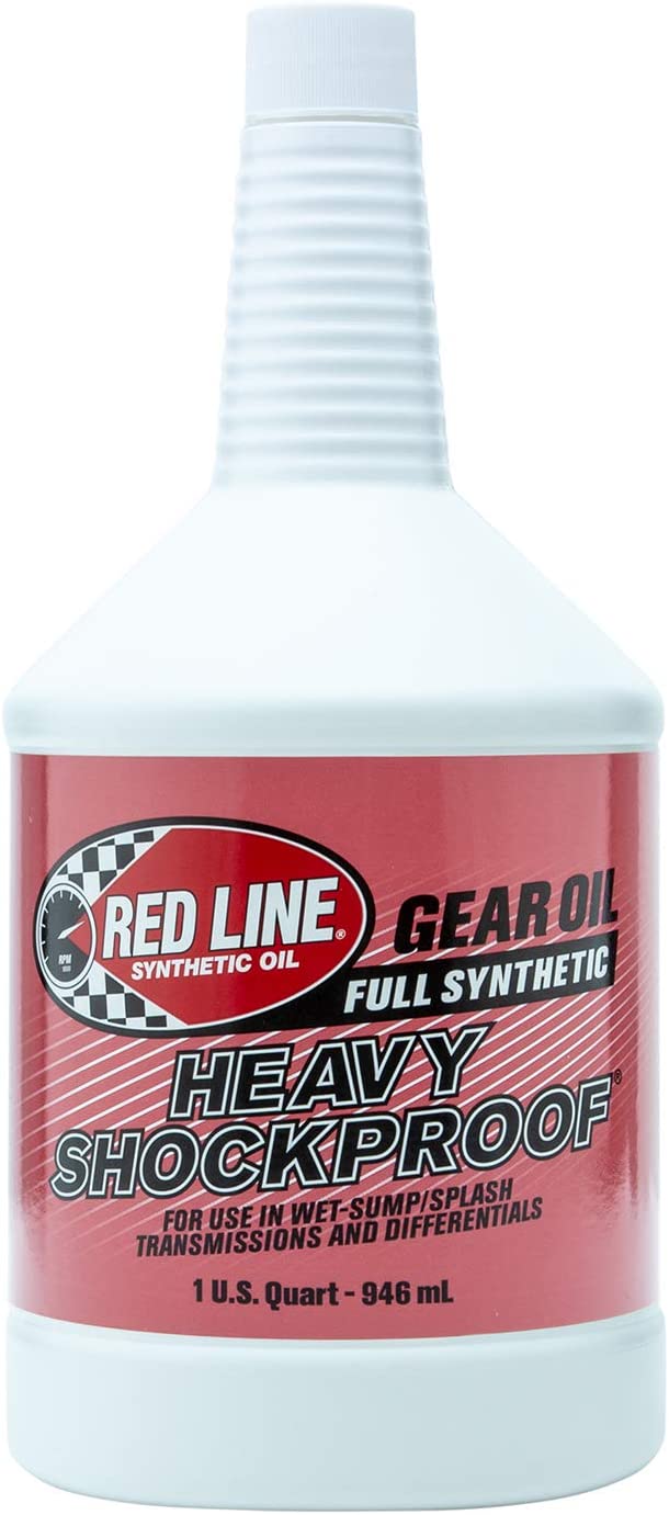 Red Line 58204-4PK Heavy ShockProof Gear Oil - 1 Quart, (Pack of 4)