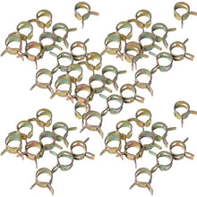 100X Air Pipe Clamps For Fuel Hose, Spring Clip For, 6-15Mm