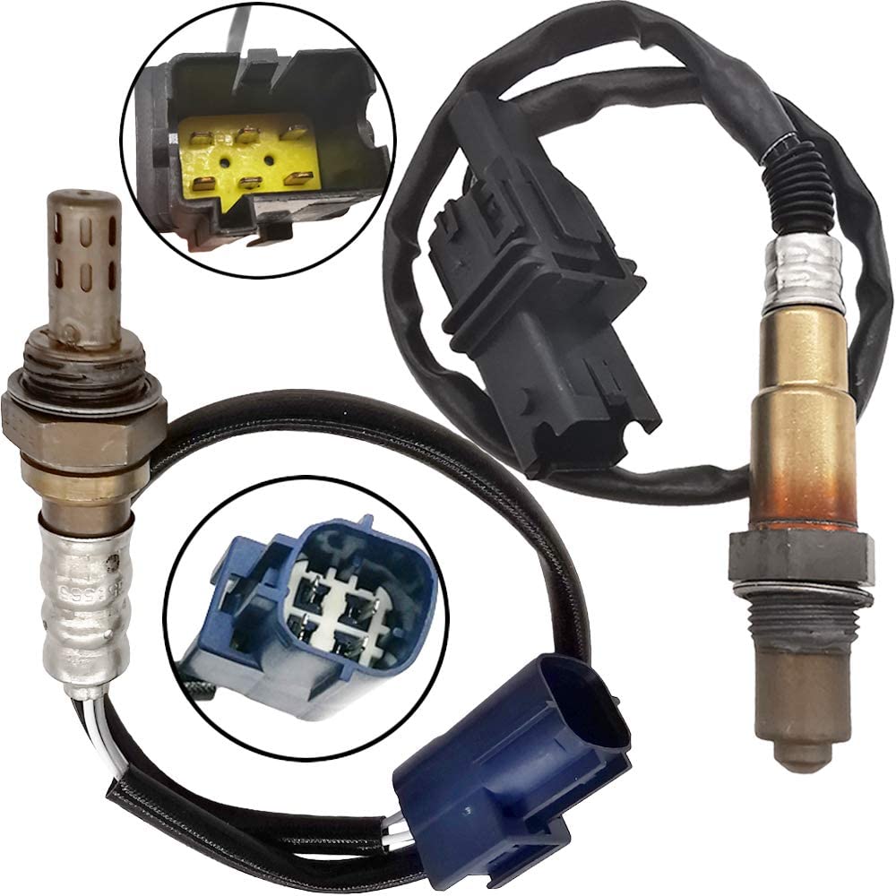 Automotive-leader 2Pcs 234-5060 234-4313 Upstream O2 Sensor 1 Downstream Oxygen Sensor 2 for 2005 2006 Nissan Pathfinder Frontier Xterra 4.0L V6