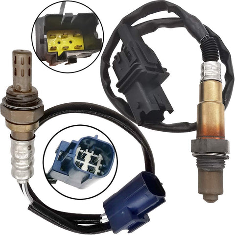 Automotive-leader 2Pcs 234-5060 234-4313 Upstream O2 Sensor 1 Downstream Oxygen Sensor 2 for 2005 2006 Nissan Pathfinder Frontier Xterra 4.0L V6