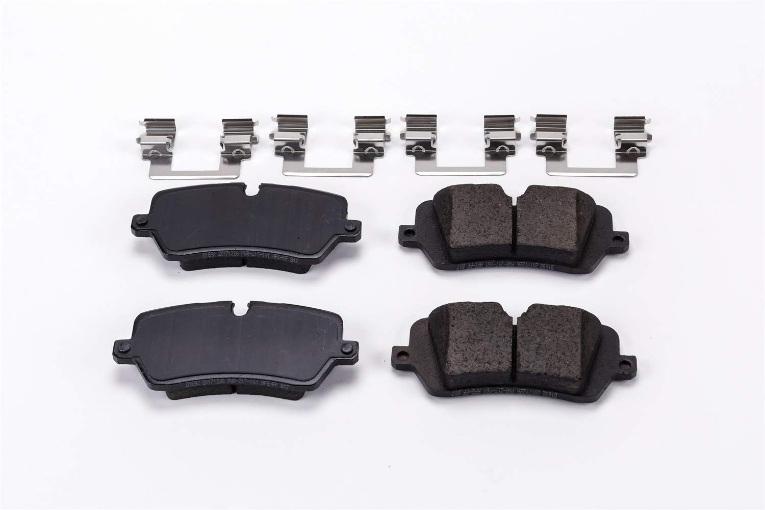Power Stop 17-1692, Z17 Rear Ceramic Brake Pads with Hardware