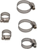 RJJX 50PCS/Set Multi Size Stainless Steel Hoop Clamp Hose Clamp Automotive Pipes Clip Fixed Tool (Color : 1)
