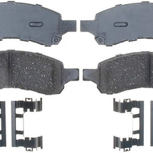 ACDelco 17D1169CH Professional Ceramic Front Disc Brake Pad Set