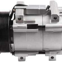 LUJUNTEC 2006-2009 Dodge Ram 2500 AC Compressor and A/C Clutch Strool Cool