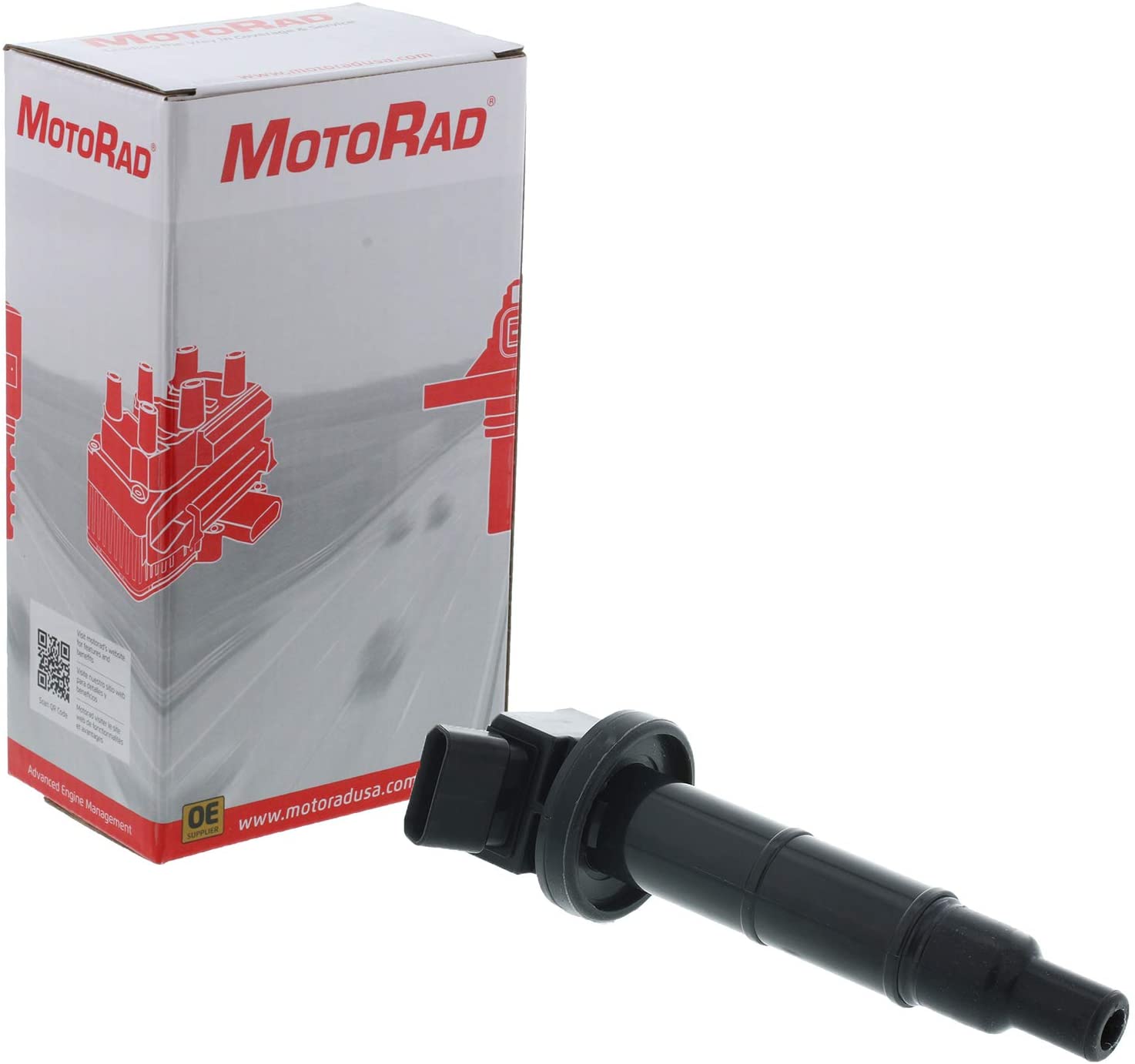 MotoRad 1IC136 Ignition Coil | Fits select Ford Mustang; Lincoln Aviator, Blackwood, Continental, Mark VIII, Navigator; Mercury Marauder