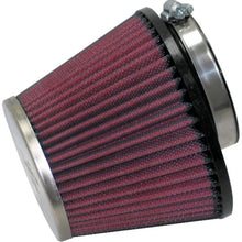 K&N Universal Clamp-On Air Filter: High Performance, Premium, Replacement Engine Filter: Flange Diameter: 2.75 In, Filter Height: 4.6875 In, Flange Length: 0.75 In, Shape: Round Tapered, RC-5134
