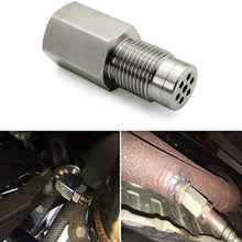 O2 Sensor For Check Engine Light Adapter Plug Spacer with Built-in Mini M18X1.5 Catalytic Converter