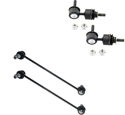 Detroit Axle - New 4 Piece Front and Rear Left and Right Sway Bar End Links Kit for Mazda 3 and Mazda 5 - Non Turbo Charged