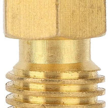 KIMISS Air Conditioner Connector, 1/4SAE Female to 1/2ACME Male Adapter Connector for R134A Car Air Conditioner