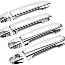 Sizver Chrome Door Handle Cover For 12-17 Toyota Camry L LE SE XLE Hybrid