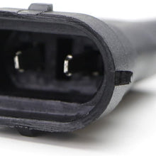 iJDMTOY (2) H11 H8 (Male) To 5202 2504 (Female) Pigtail Sockets Wires Compatible With Fog Lamps Retrofit or Conversion