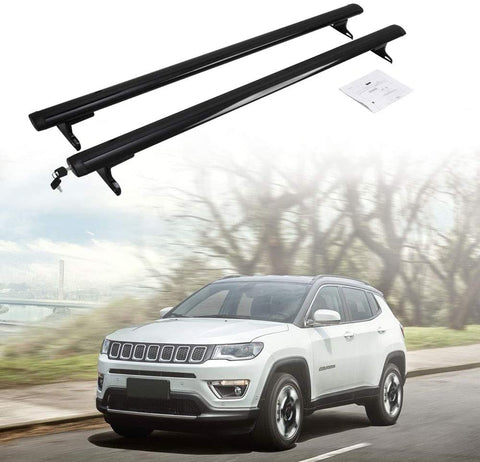 Hydraker Roof Rack Crossbars Fit for 2018-2019 Jeep Compass
