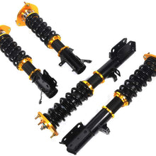 cciyu Coilover Suspension Shock Absorbers Adjustable Coilovers Lowering Kit Fit for 1988 89 90 91 92 93 94 95 96 97 98 1999 for TOYOTA Corolla