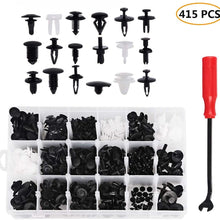 ANTS PART 415 PCS Car Retainer Clips & Plastic Fasteners Kit-18 Most Popular Sizes Auto Push Pin Rivets Set -Door Trim Panel Clips for GM Ford Toyota Honda Chrysler