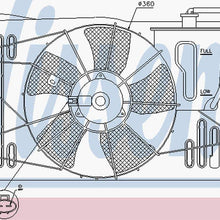 Nissens 85232 Fan, radiator