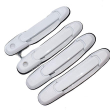 Eynpire 8080 Exterior Outside 040 White Door Handle For 1998-2003 Toyota Sienna Front Left/Front Right/Rear Left/Rear Right