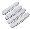 Eynpire 8080 Exterior Outside 040 White Door Handle For 1998-2003 Toyota Sienna Front Left/Front Right/Rear Left/Rear Right