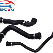 Radiator Expansion Tank Thermostat To Coolant Hose Pipe For BMW E46 320i 323i 325i 328i 330i 320Ci 323Ci 328Ci 330Ci 325xi 330xi