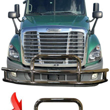 Semi Truck Front Deer Guard/Grille Guard Fits Freightliner Cascadia International Pro Star Models 2008-2017 & Volvo VNL 2003-2017 - Easy Install Heavy Duty Stainless Steel Bumper Guard Accessories