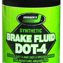 Johnsen's 5012 Premium Synthetic DOT-4 Brake Fluid - 12 oz.