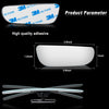 4 Pieces Blind Spot Mirror Wide Car Angle Mirror Safety Convex Rear View Mirror 360 Degree Rotating Auto Side Mirror Adjustable Waterproof Rectangular Side Mirror with 4 Base for Car Truck SUV RV Van